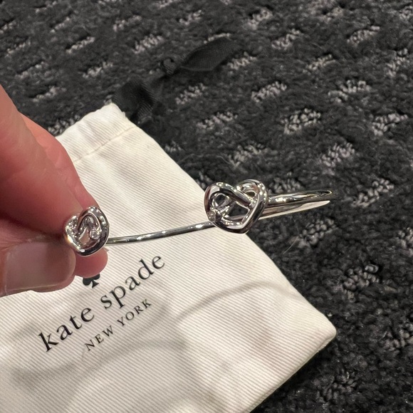Kate Spade Silver Bangle Bracelet - Picture 5 of 7